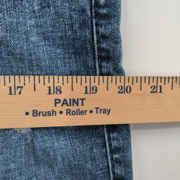 TRUE RELIGION DEVIN Men's Loose Straight Jeans Blue Size 32 - Picture 5 of 12